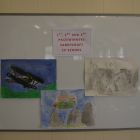 July 7th 2012 centenary celebration. Display of pupil artwork.